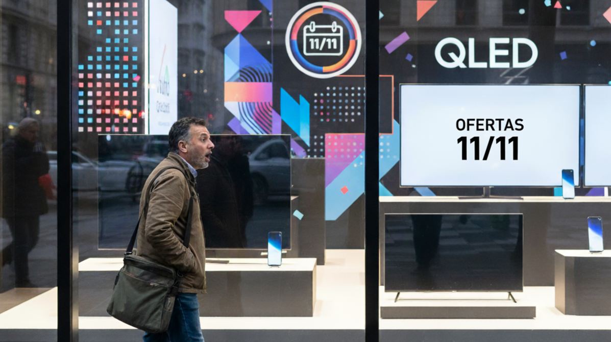 Samsung se sube al carro del 11 del 11 con un 11% de descuento extra en móviles y televisores 1 Ofertas Samsung 11 del 11 móviles televisores
