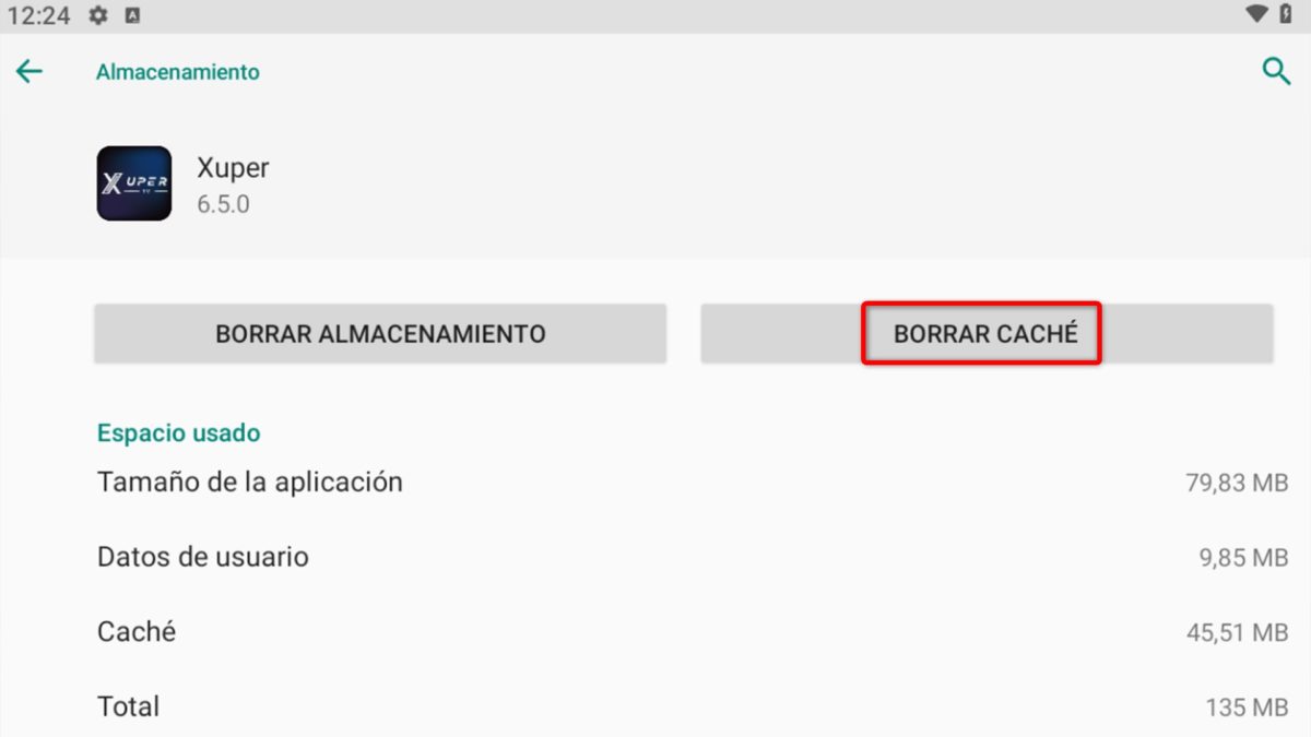 Xuper TV no me deja entrar - Archivos temporales o caché dañada