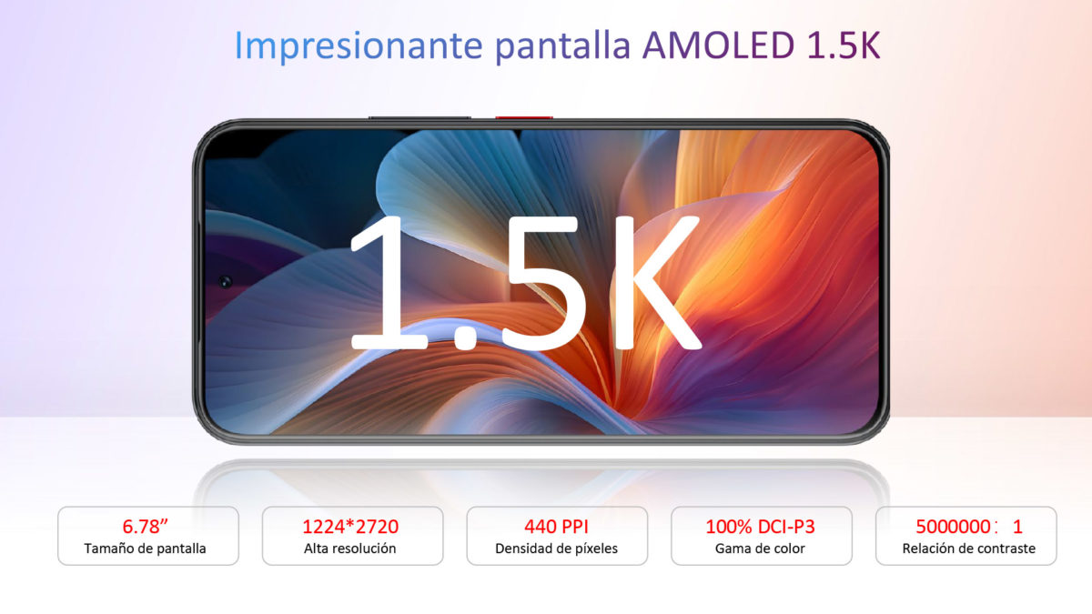 ZTE nubia Air - Gran pantalla AMOLED con buena resolución