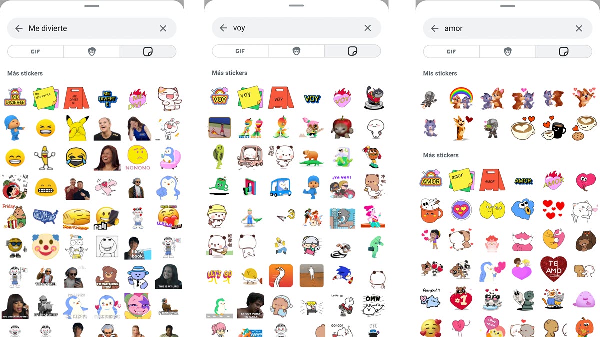 Cómo organizar y buscar stickers de WhatsApp rápidamente 2 buscar stickers en whatsapp