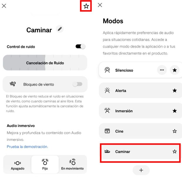 Cómo añadir nuevos modos de escucha a los Bose QuietComfort Ultra Headphones (2ª gen) 1