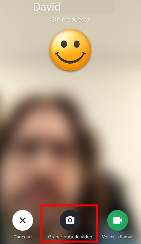 Cómo dejar una nota de audio o vídeo a tus contactos tras una llamada perdida en WhatsApp 3 Cómo dejar una nota de audio o vídeo a tus contactos tras una llamada perdida en WhatsApp 1