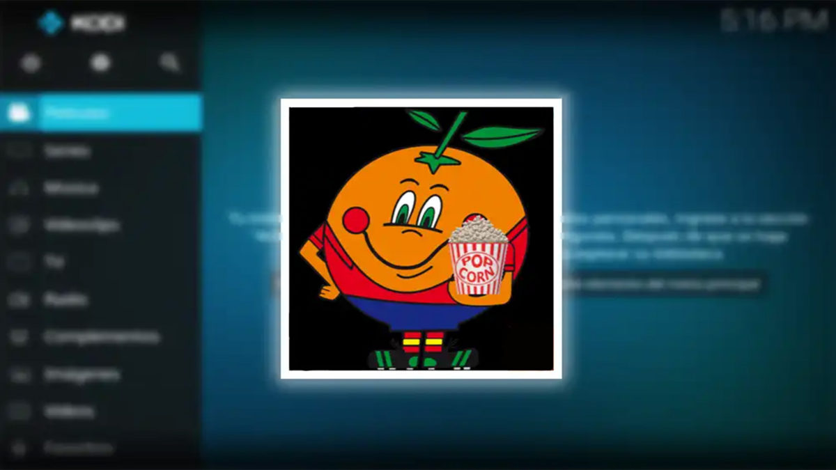 Como instalar el addon Naranjito en Kodi para ver futbol y deportes gratis