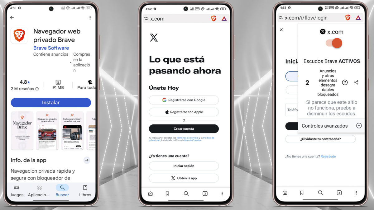 Cómo evitar la publicidad en los vídeos de X 6 Formas de evitar la publicidad en los videos de X-Usa el navegador Brave
