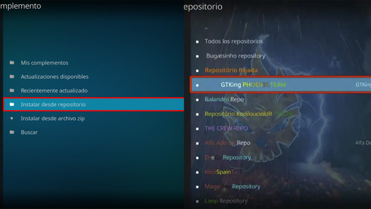 Instalar el addon Naranjito