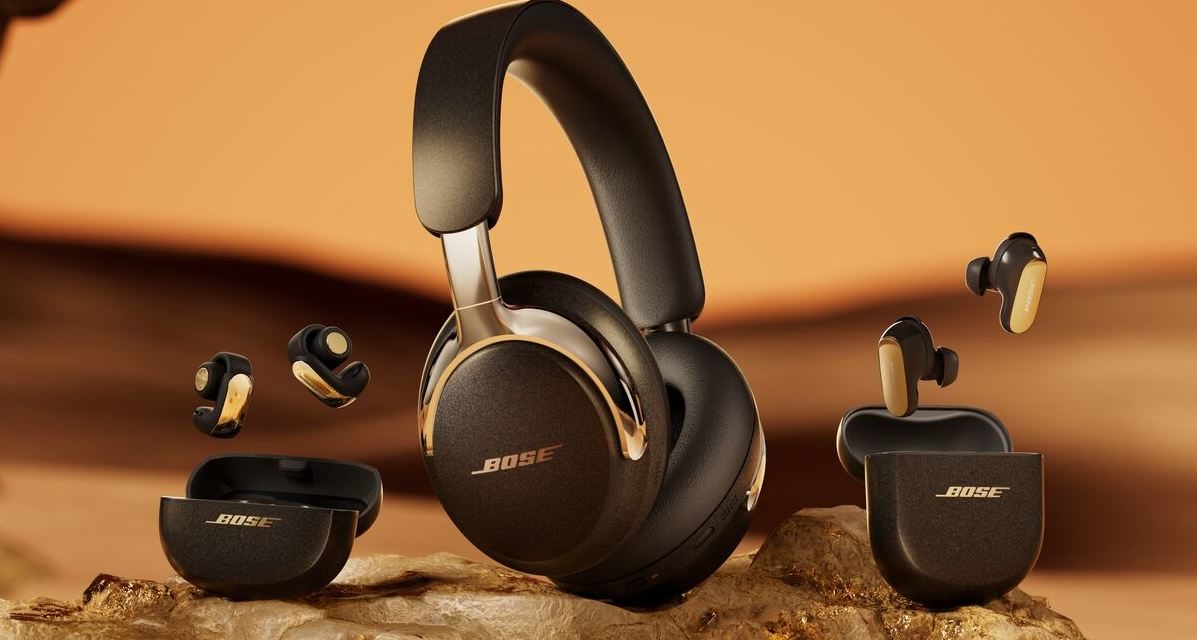 Los auriculares Bose QuietComfort Ultra estrenan un nuevo y sofisticado color Gold Desert