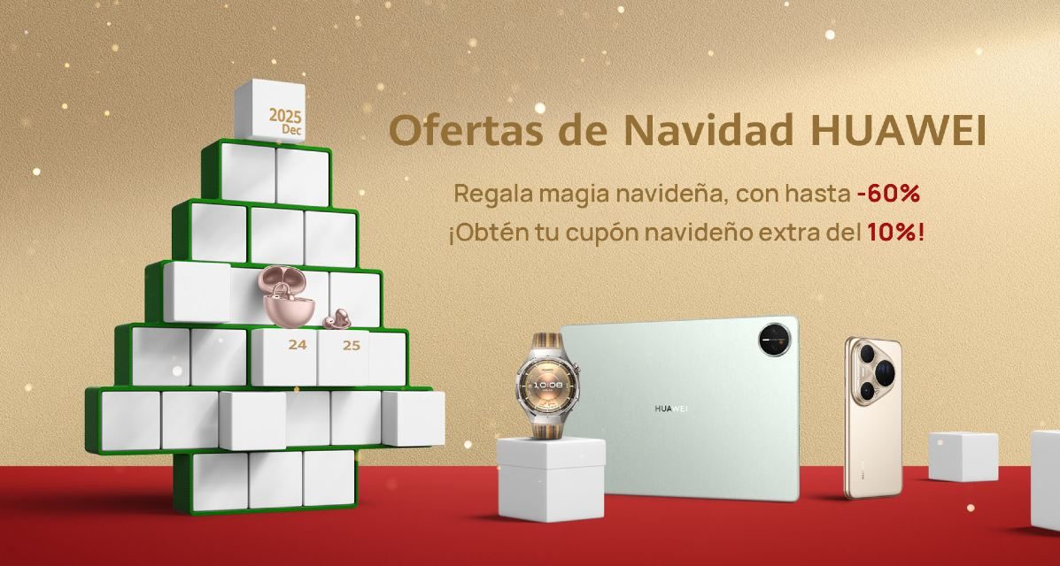 Las 6 mejores ofertas de Navidad en relojes, tablets y auriculares de HUAWEI