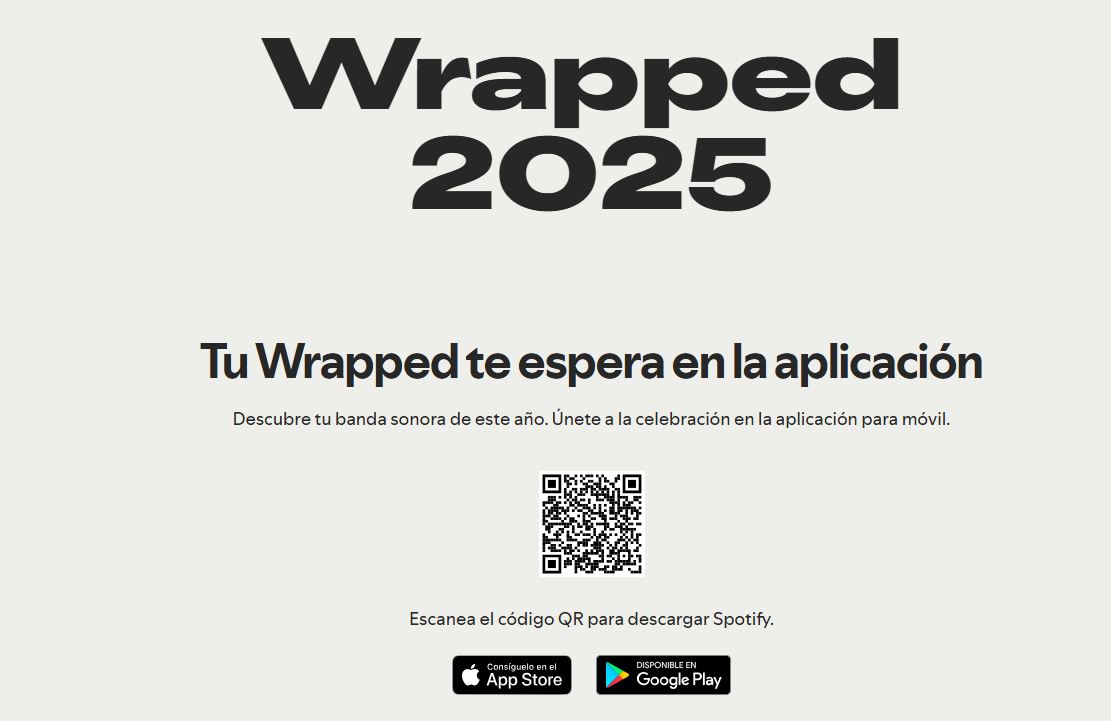 Spotify Wrapped 2025, cómo ver y compartir la música que más has escuchado este año 2