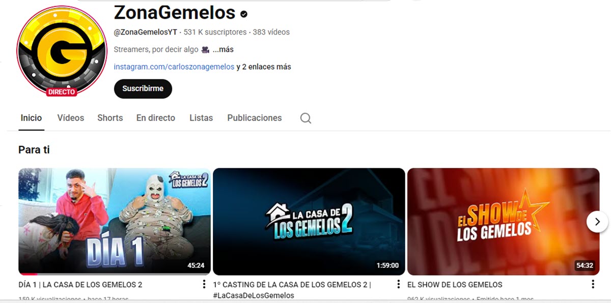 Las mejores cuentas de redes sociales con resúmenes y vídeos de La Casa de los Gemelos 2 2 ver resumenes de La Casa de los Gemelos 2