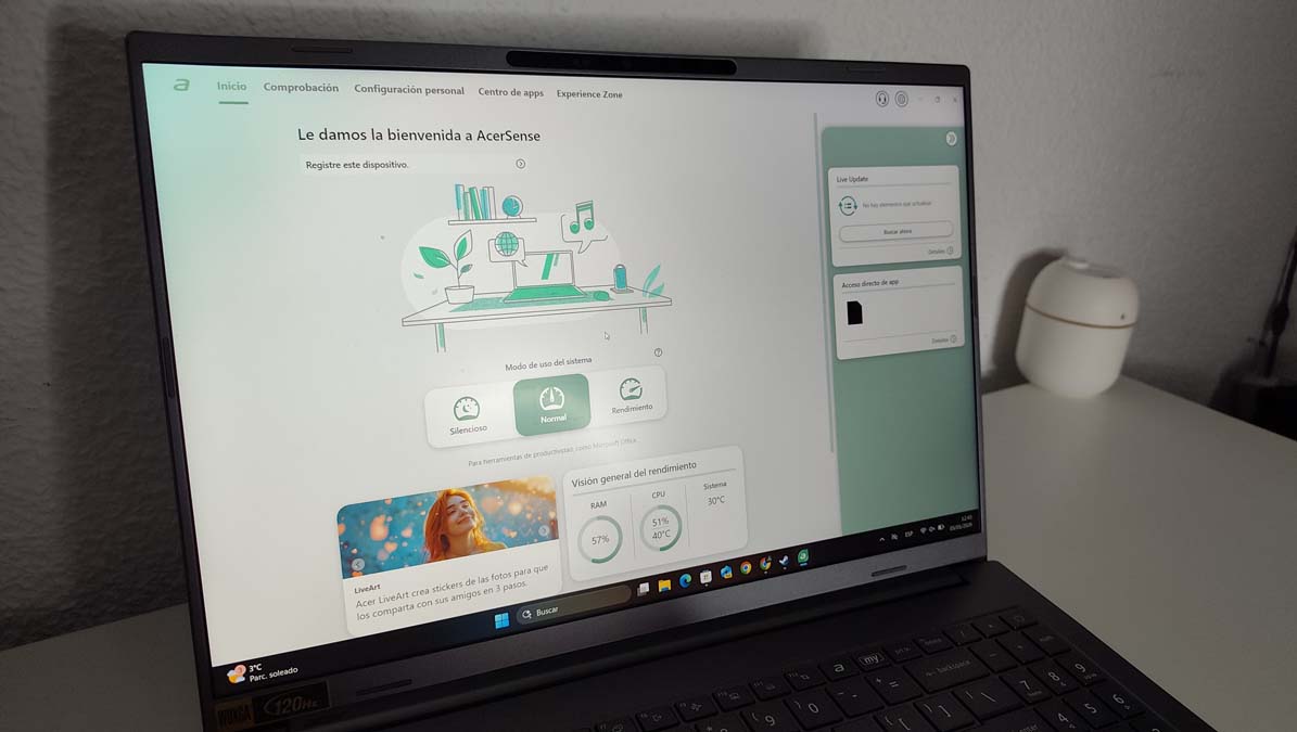 Mi experiencia con el ordenador portátil Acer Aspire 16 AI tras tres semanas de uso 26 Acer Aspire 16 AI (1)