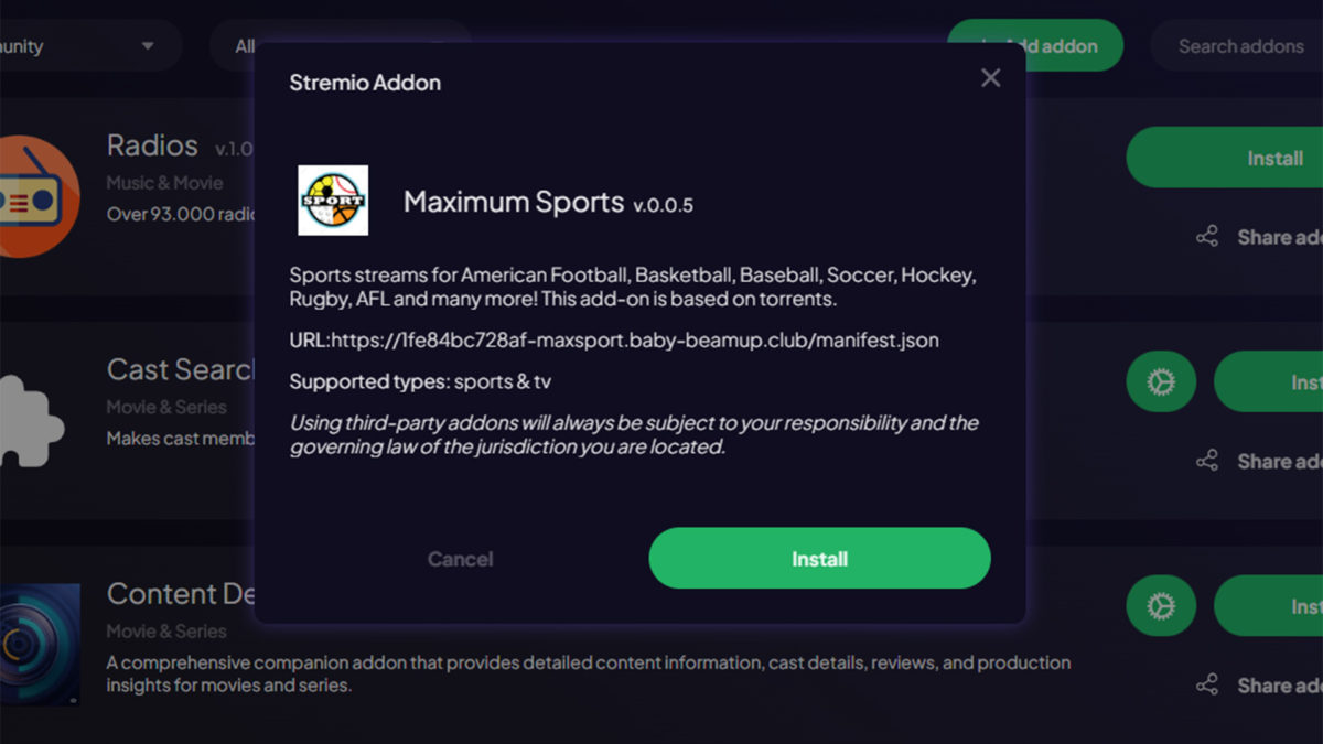 Los 10 mejores addons en español para Stremio para ver fútbol en 2026 2 addons en español para Stremio para ver fútbol en 2026-Maximun Sports