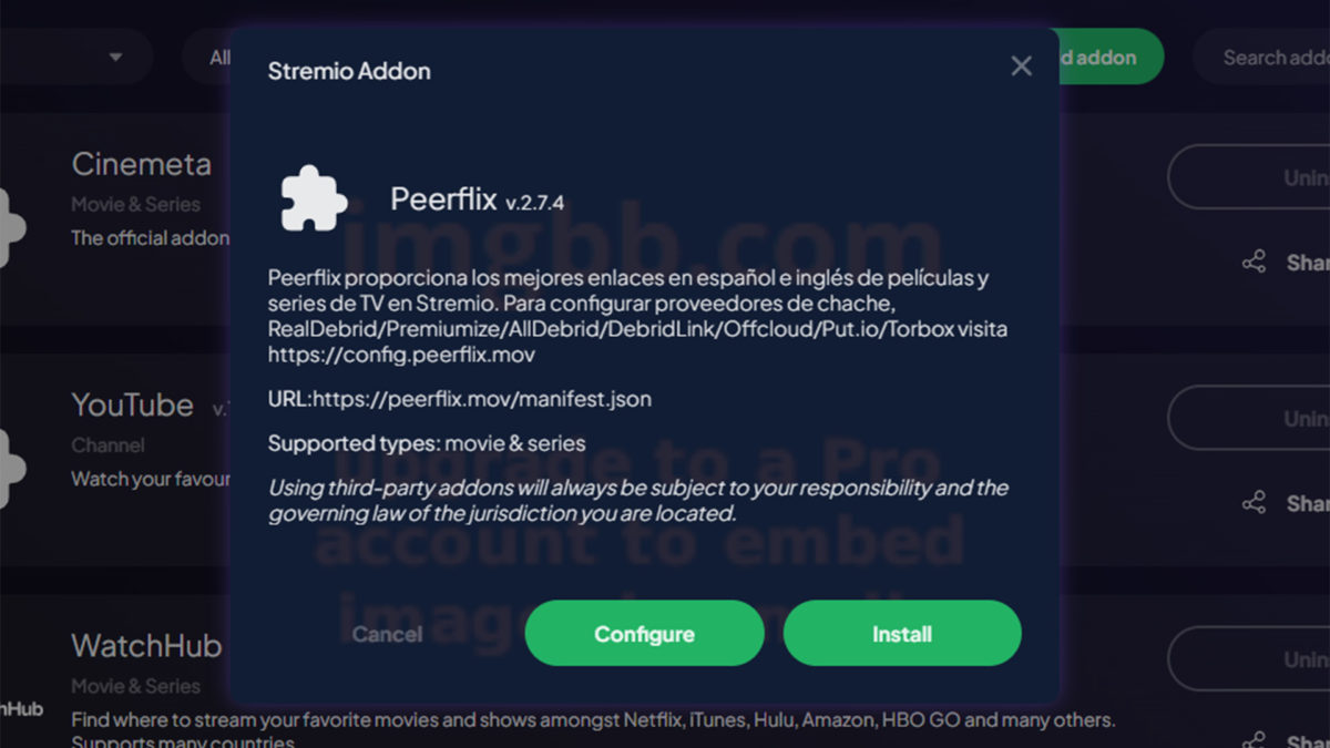 Los 10 mejores addons en español para Stremio para ver fútbol en 2026 7 addons en español para Stremio para ver fútbol en 2026-Peerflix