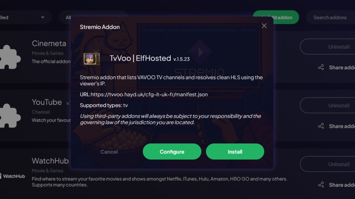 Los 10 mejores addons en español para Stremio para ver fútbol en 2026 10 addons en español para Stremio para ver fútbol en 2026-TvVoo -ElfHosted