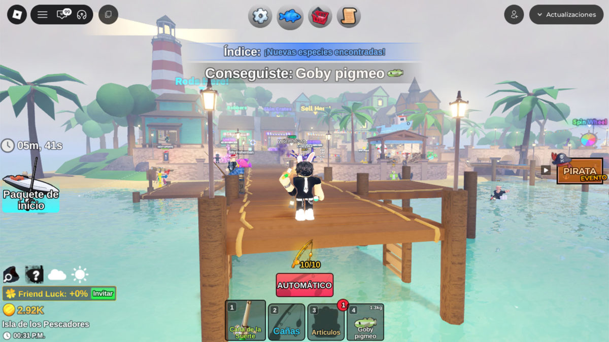 Estos son los códigos de enero que funcionan para Fish it! es Roblox