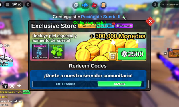 Códigos de enero que funcionan para Fish it! en Roblox
