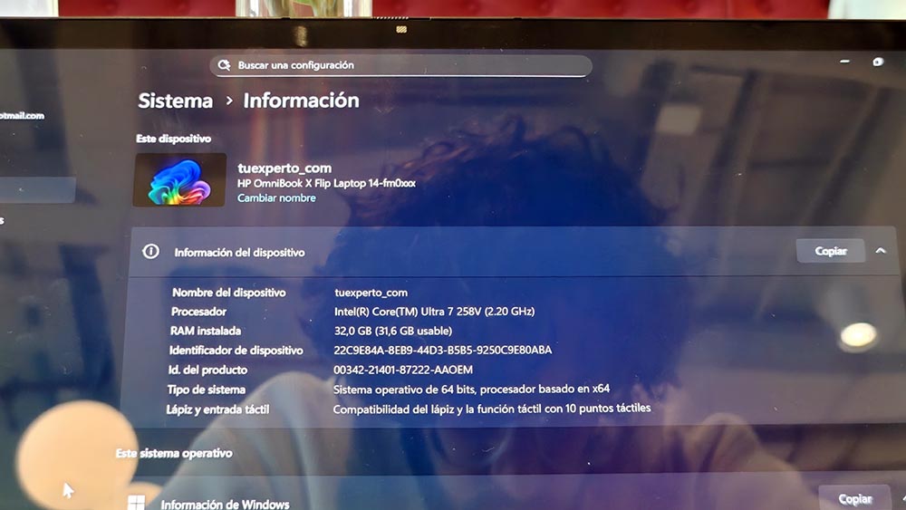 Mi experiencia con el portátil convertible HP OmniBook X Flip 14 tras dos semanas de uso 23 Mi experiencia con el portátil convertible HP OmniBook X Flip 14 tras dos semanas de uso 22