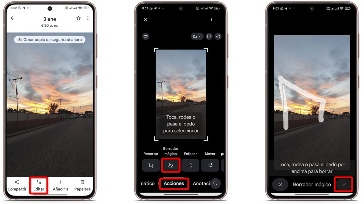 Trucos ocultos de Google Fotos que tienes que conocer en 2026-Borrador mágico