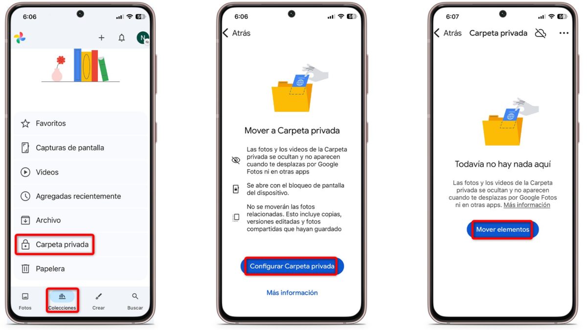 Trucos ocultos de Google Fotos que tienes que conocer en 2026-Carpeta bloqueada para fotos privadas