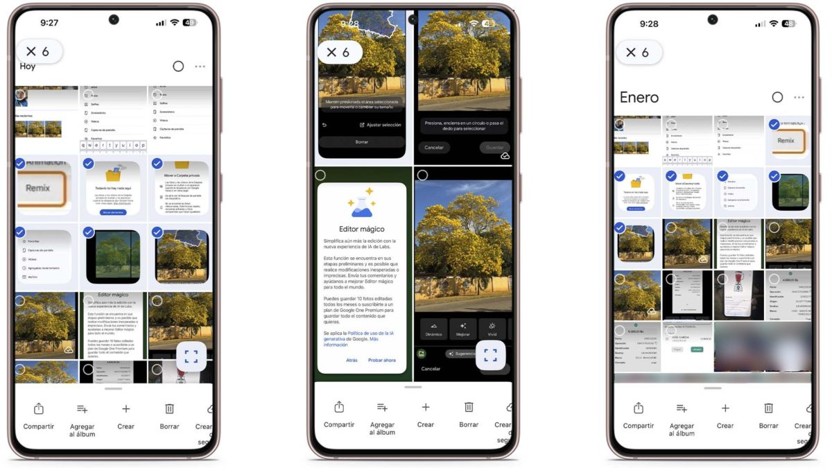 Trucos ocultos de Google Fotos que tienes que conocer en 2026-Gestos rápidos para organizar más rápido