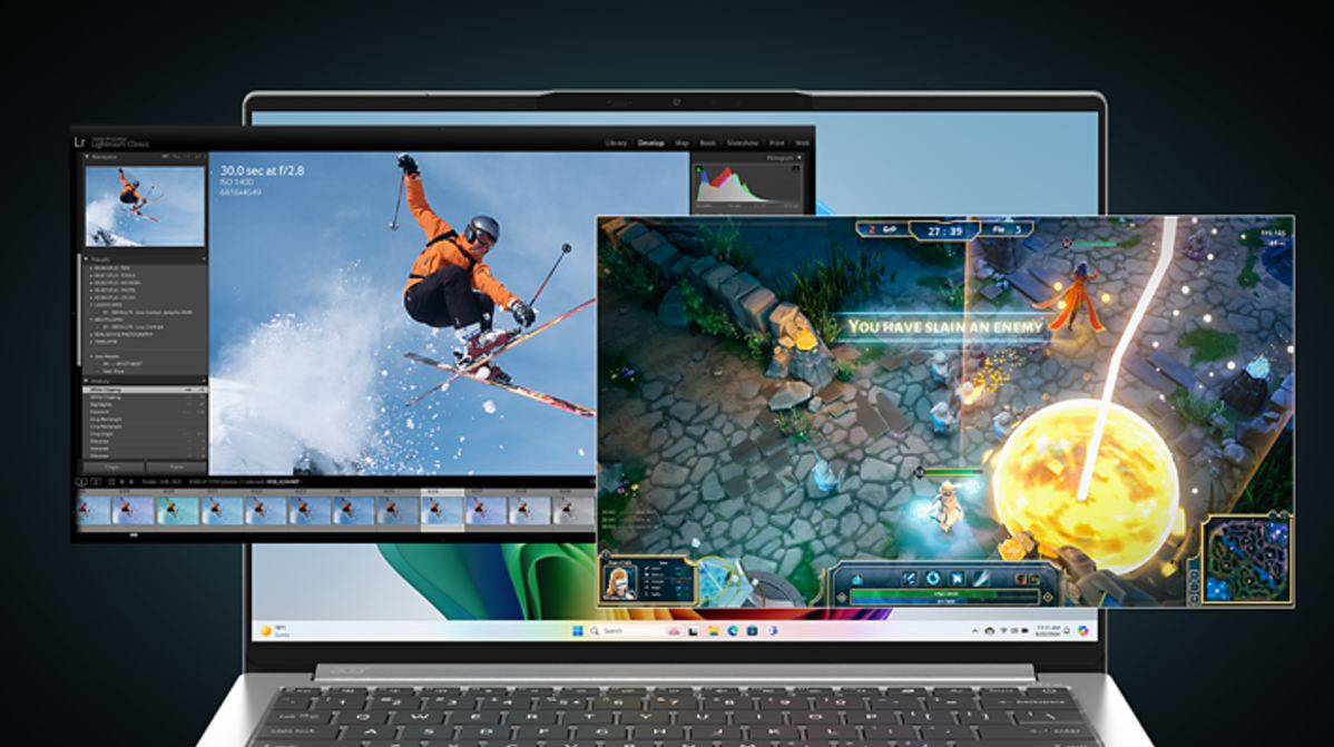 Acer Swift Go 16 AI, un portátil versátil y ultrafino con pantalla OLED y Copilot+ 3