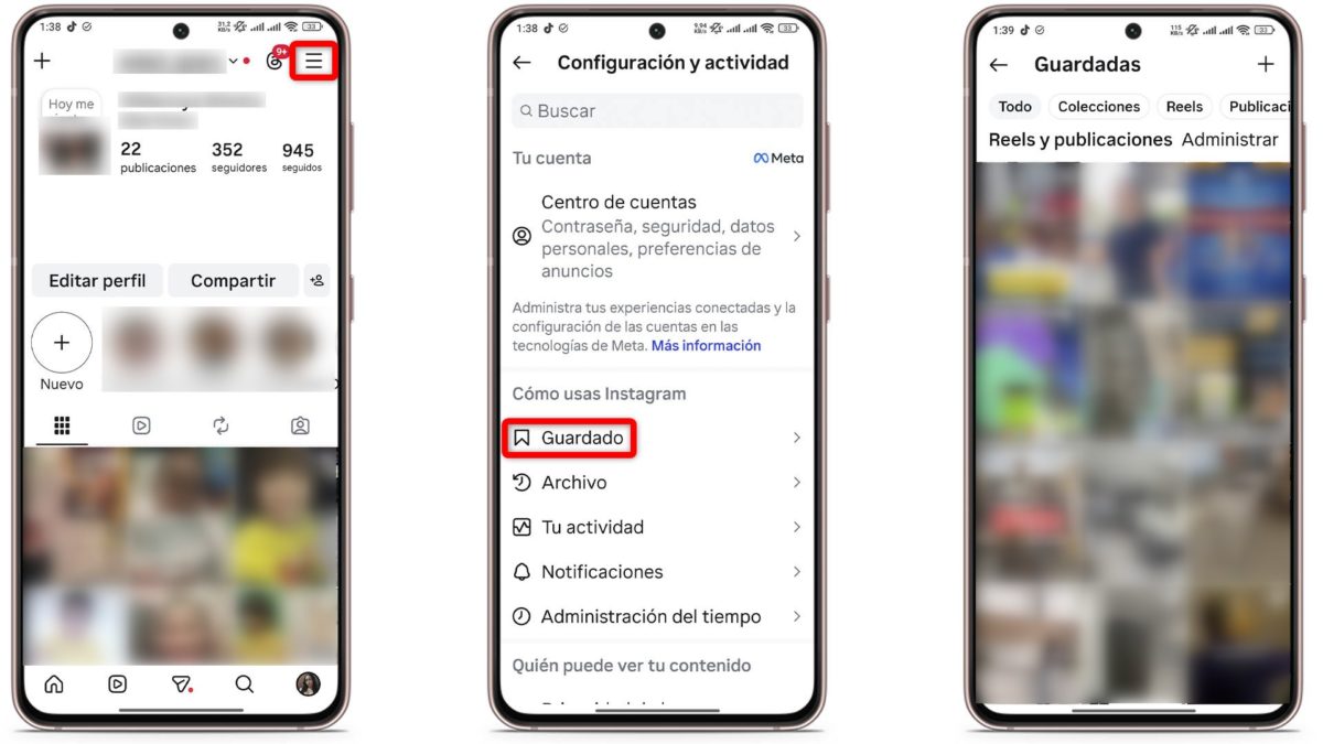 Cómo ver los vídeos vistos recientemente en Instagram para evitar que se pierdan 5 Cómo evitar perder vídeos en Instagram-Guarda el vídeo inmediatamente