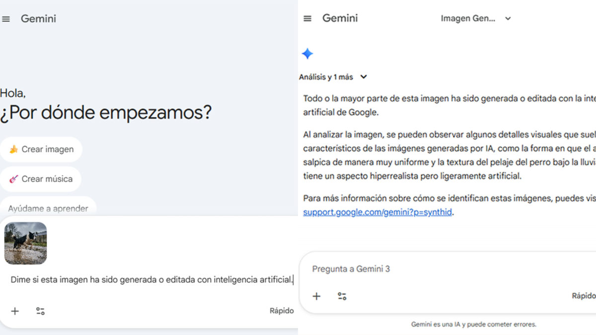 Mejores trucos de Gemini 2026-Detectar imágenes creadas con inteligencia artificial usando SynthID