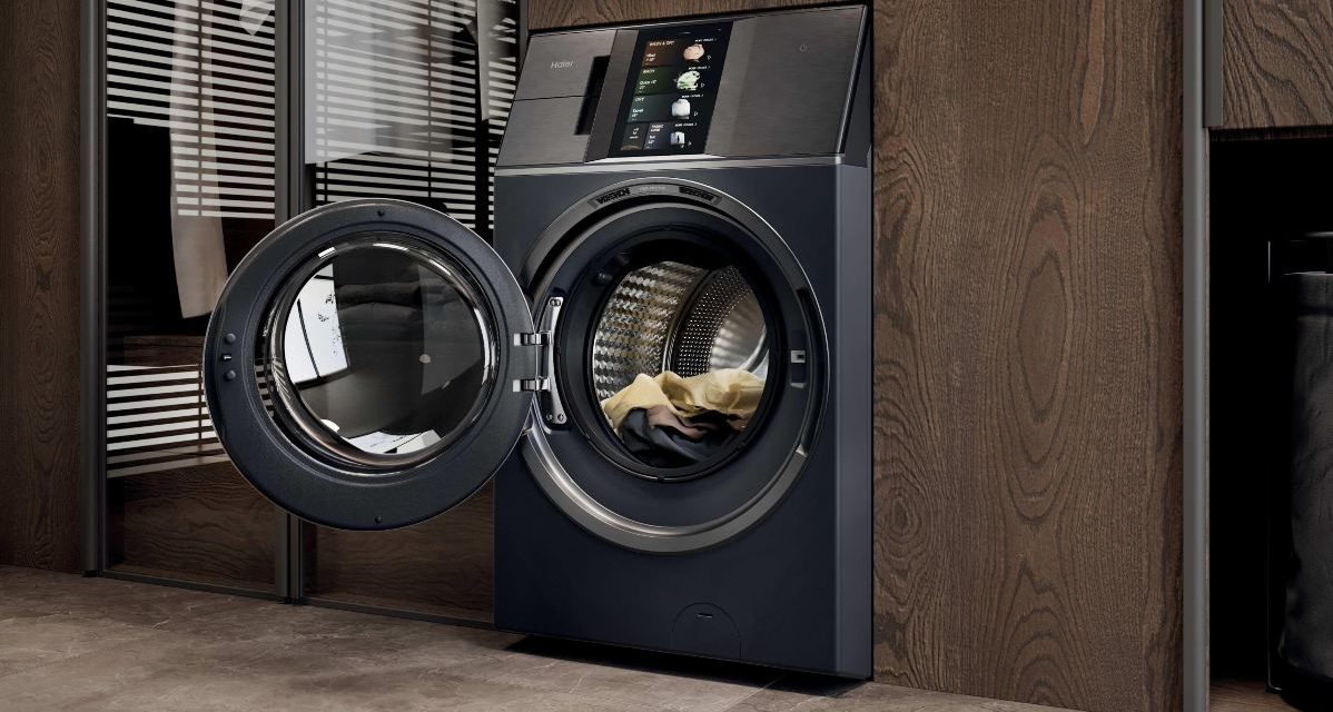 Haier L+ Combo, una lavasecadora que permite lavar hasta 18 kg con pantalla de 10,1 pulgadas