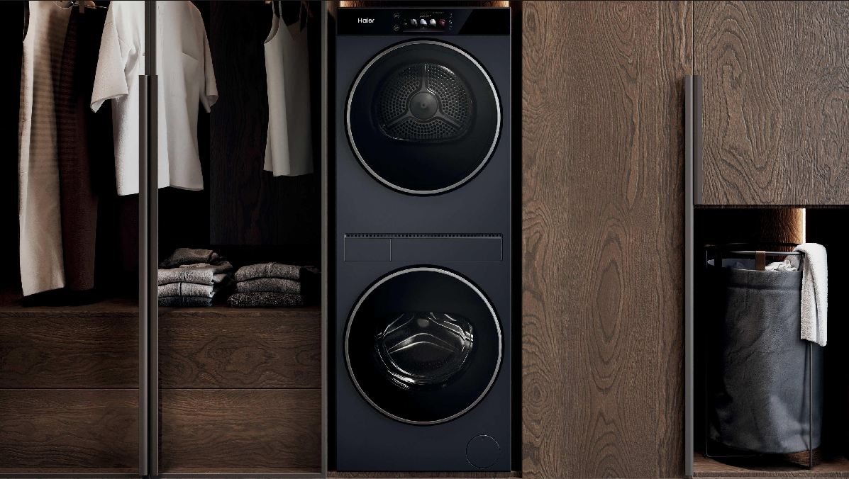 Haier Laundry Center, un centro de lavado y secado con pantalla unificada y tecnología AI Wash 2