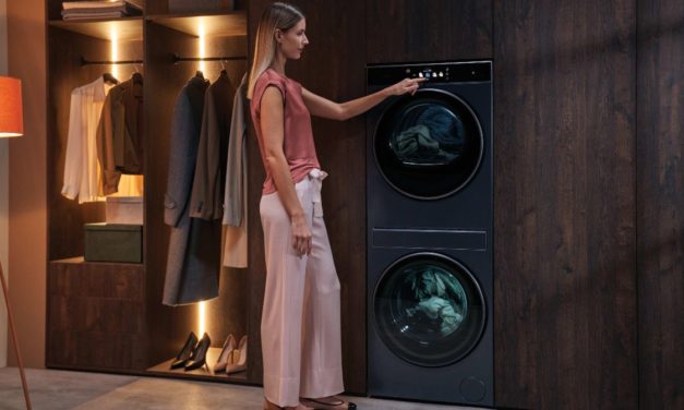 Haier Laundry Center, un centro de lavado y secado con pantalla unificada y tecnología AI Wash