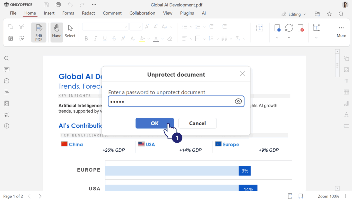 ONLYOFFICE Docs 9.3: más rápido, más seguro y con nuevas funciones inteligentes a tu gusto 3 ONLYOFFICE 2