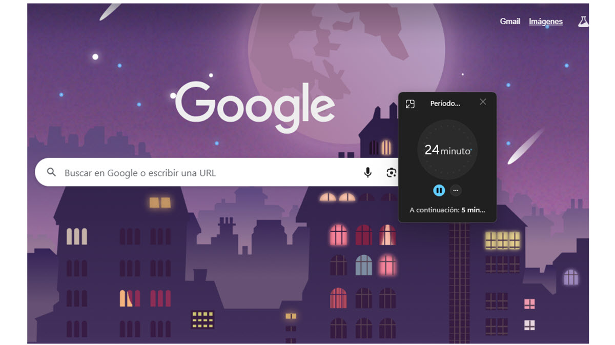 programar sesiones de concentración en windows