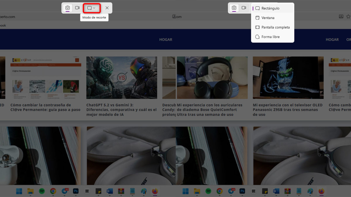 Cómo hacer captura de pantalla en Windows 5 Usa la herramienta Recortes en Windows