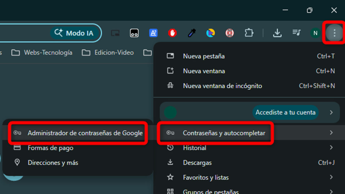 Cómo exportar marcadores y contraseñas de Google Chrome a otro navegador 2 Pasos para exportar contraseñas de Google Chrome a otro navegador