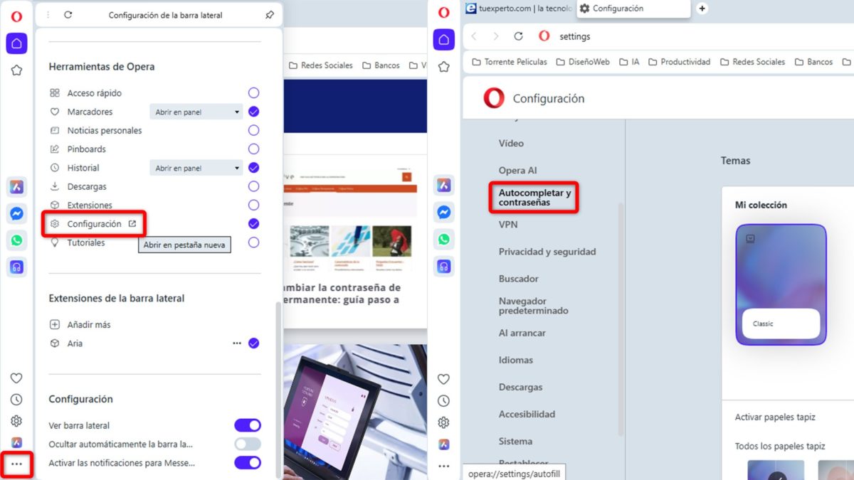 Cómo exportar marcadores y contraseñas de Google Chrome a otro navegador 11 Cómo exportar marcadores a Opera-2