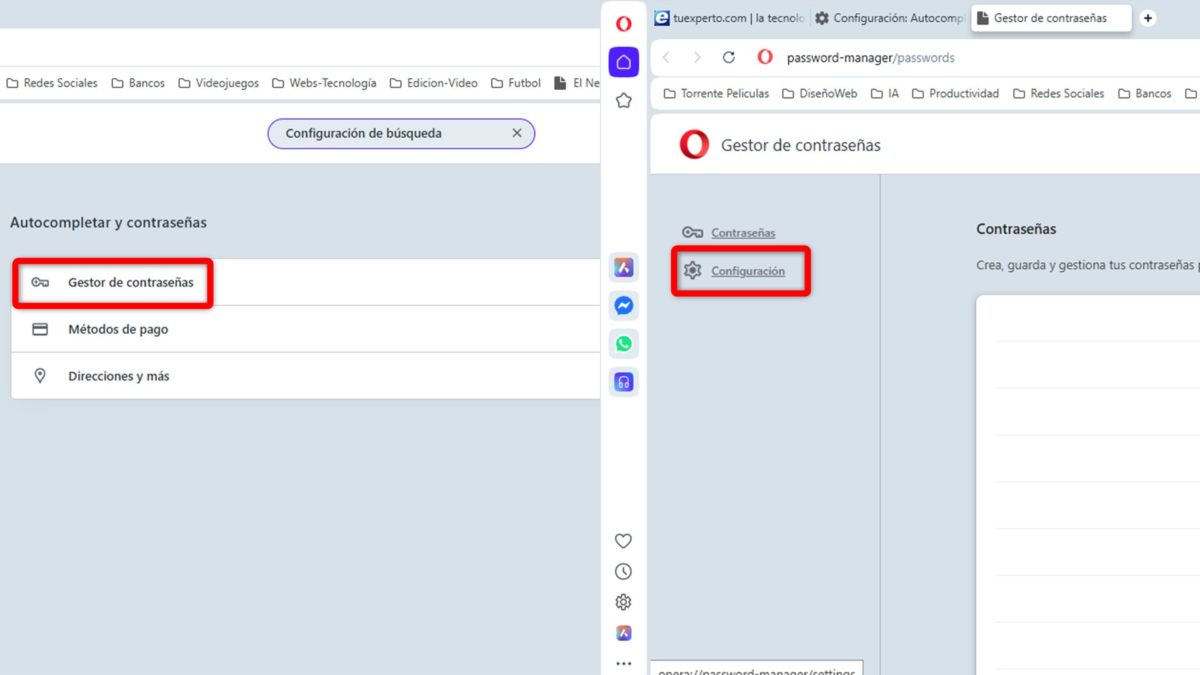 Cómo exportar marcadores y contraseñas de Google Chrome a otro navegador 12 Cómo exportar marcadores a Opera-3