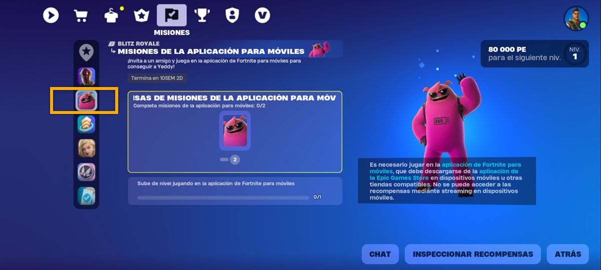 Cómo conseguir gratis la 'skin' de Yeddy en la app de Fortnite 3 conseguir gratis la skin de Yeddy