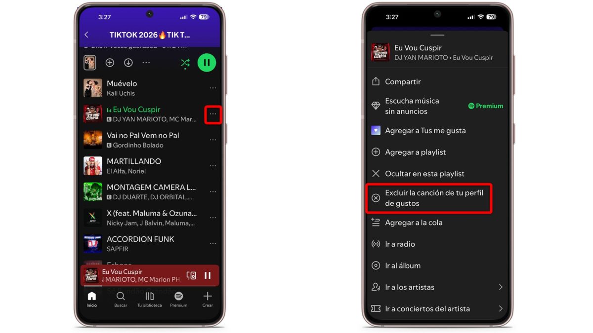 Trucos ocultos de Spotify - Controla tu algoritmo