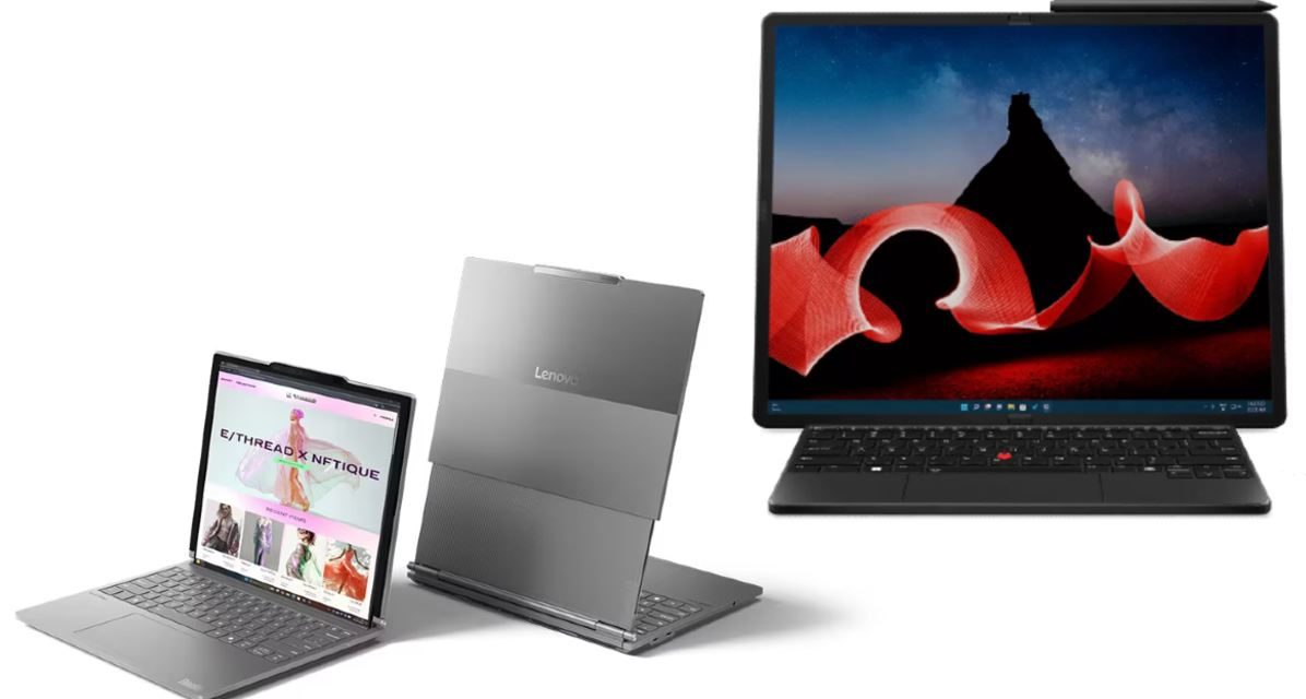 Del ThinkPad que se dobla al ThinkBook que se enrolla: así busca potenciar Lenovo la productividad
