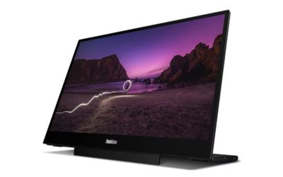 Lenovo ThinkVision M16, un monitor portátil delgado y ligero para trabajar con dos pantallas