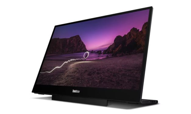 Lenovo ThinkVision M16, un monitor portátil delgado y ligero para trabajar con dos pantallas