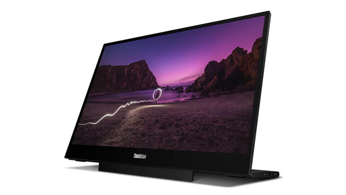 Lenovo Think Vision M16, un monitor portátil delgado y ligero para trabajar con dos pantallas 1