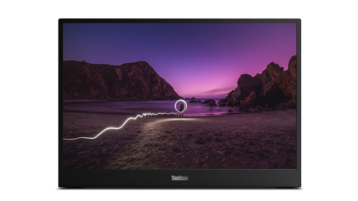 Lenovo Think Vision M16, un monitor portátil delgado y ligero para trabajar con dos pantallas