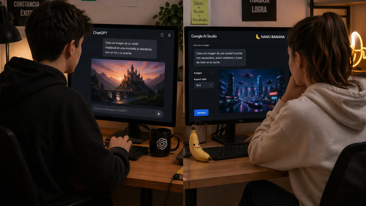 ChatGPT Images 2.0 vs Google Nano Banana 2, ¿cuál es la mejor IA para crear imágenes? 1 ChatGPT Images 2.0 vs Google Nano Banana 2, cuál es la mejor IA para crear imágenes