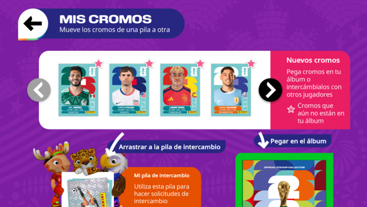 Todos los códigos que funcionan para conseguir cromos en la app FIFA Panini Collection 2 códigos en FIFA Panini Collection