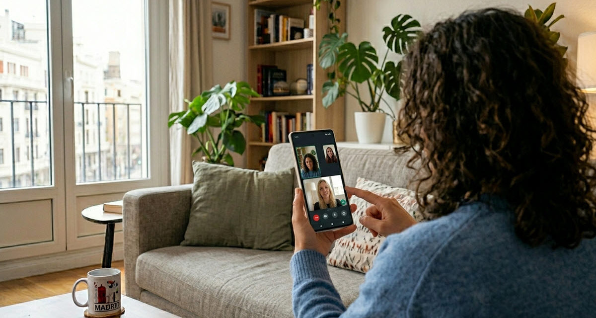 Cómo compartir pantalla en WhatsApp al hacer una videollamada