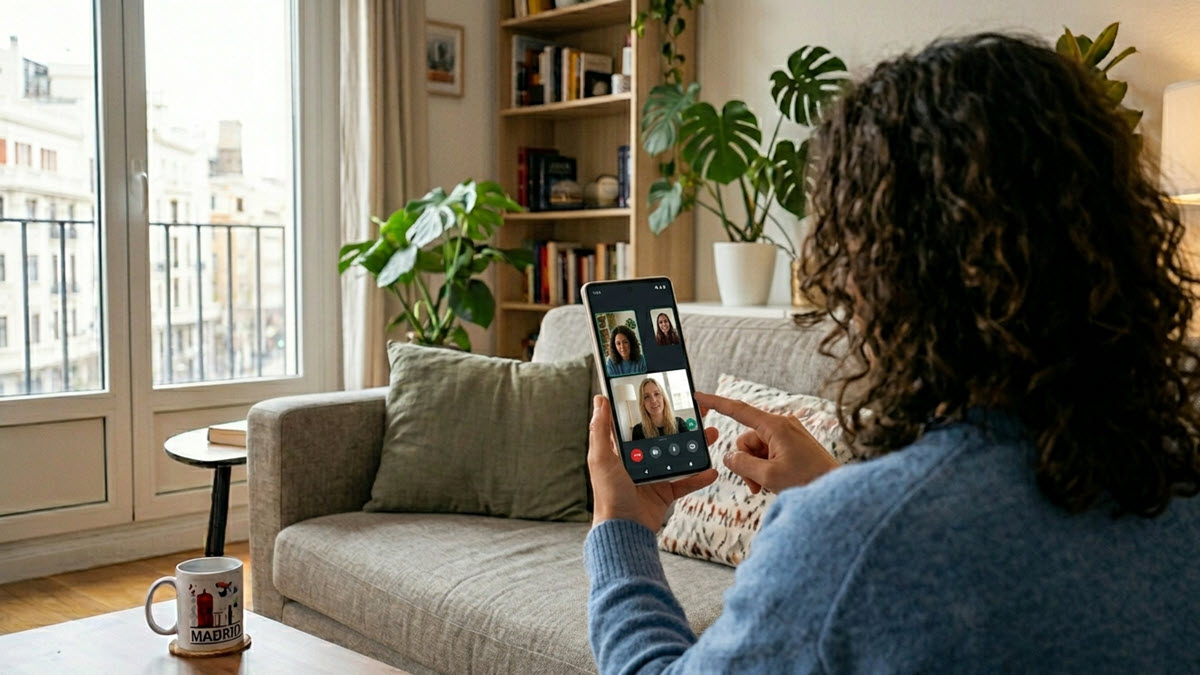 Cómo compartir pantalla en WhatsApp al hacer una videollamada