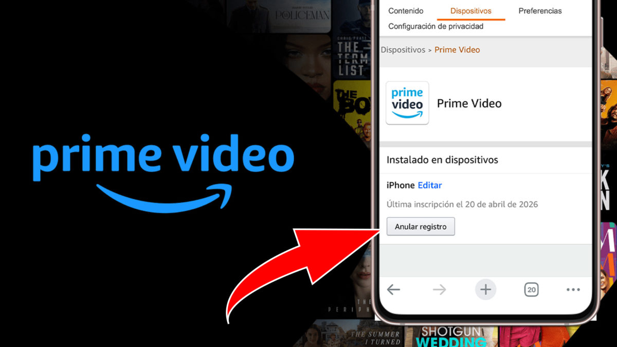Cómo desvincular uno o varios dispositivos conectados a Prime Video de Amazon 1 Cómo desvincular uno o varios dispositivos conectados a Prime Video de Amazon