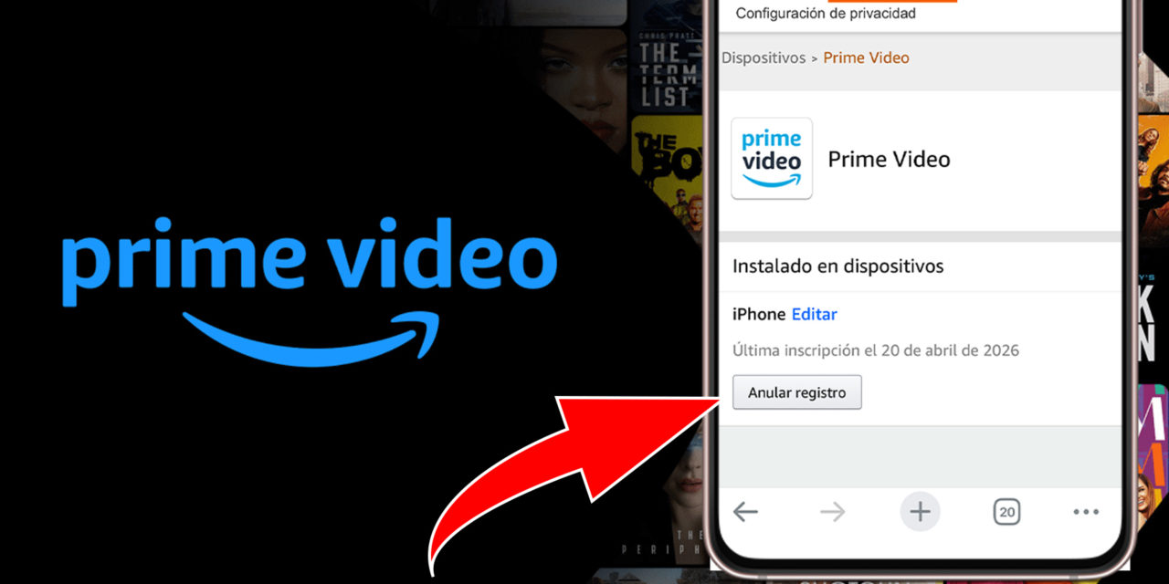 Cómo desvincular uno o varios dispositivos conectados a Prime Video de Amazon
