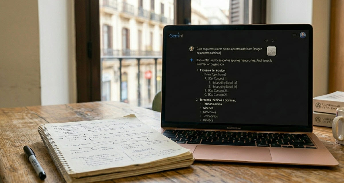 Cómo funciona Gemini para estudiantes: 7 trucos para estudiar de forma más eficiente