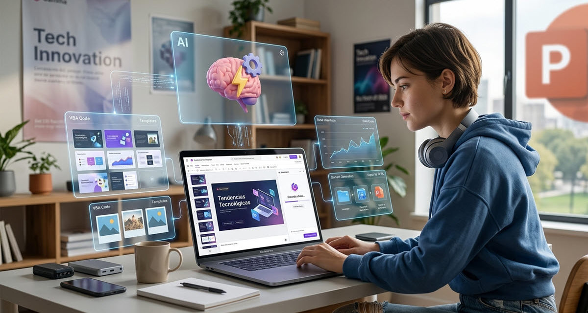 ¿Cuál es la mejor IA para hacer presentaciones en PowerPoint gratis?